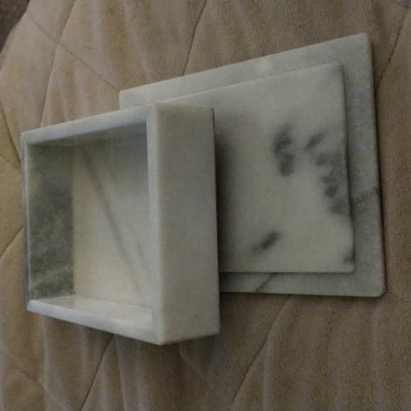 Edna Hibel Marble Trinket Jewelry Box With Lid Mother And Child - D3 - Picture 4 of 7